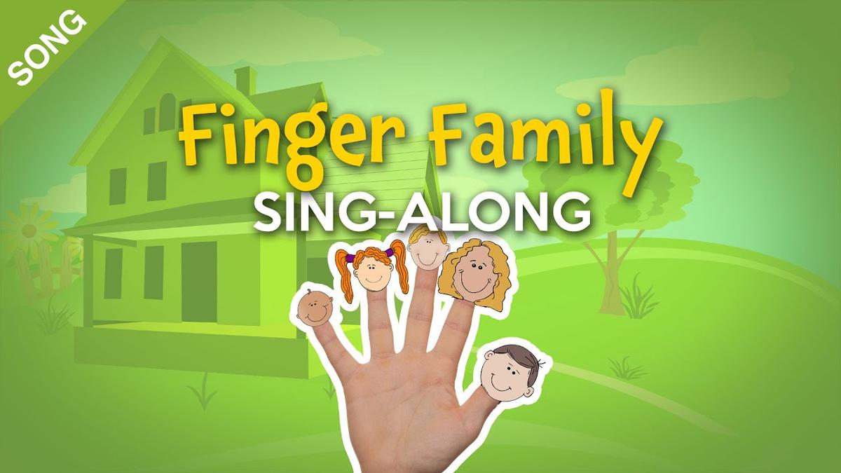 Finger Family | Nursery Rhymes | Children Songs [Sing-Along with Lyrics]