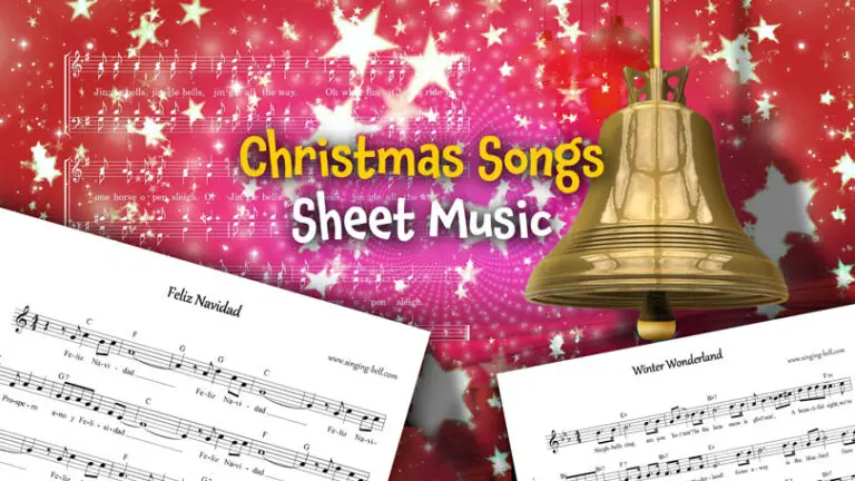 12 Christmas Songs Sheet Music For Free Download