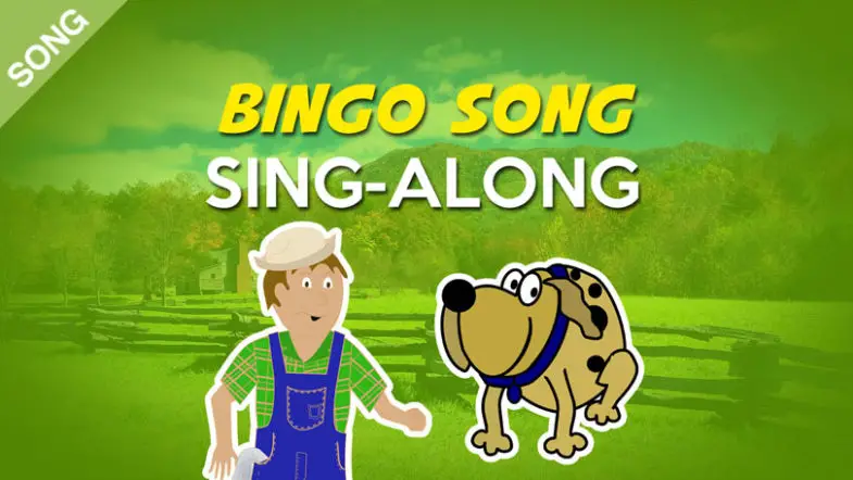 Bingo Song | Karaoke, Sing-Along, Printable Score In PDF