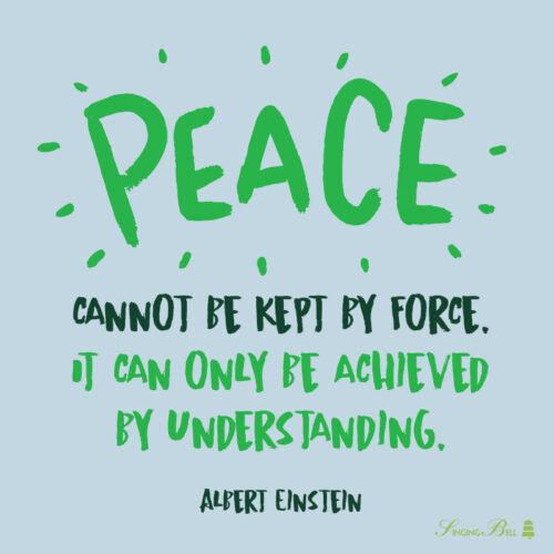 20 Peace Quotes For Kids To Explain War And Peace To Them