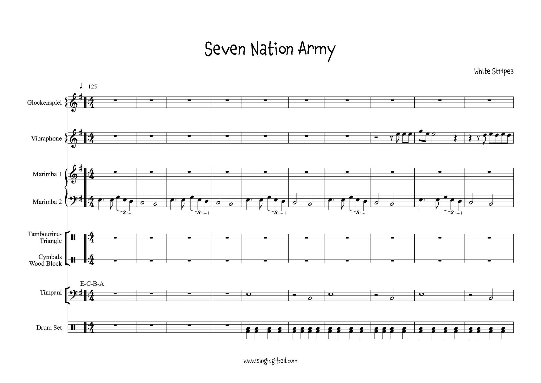 Liliac seven nation army