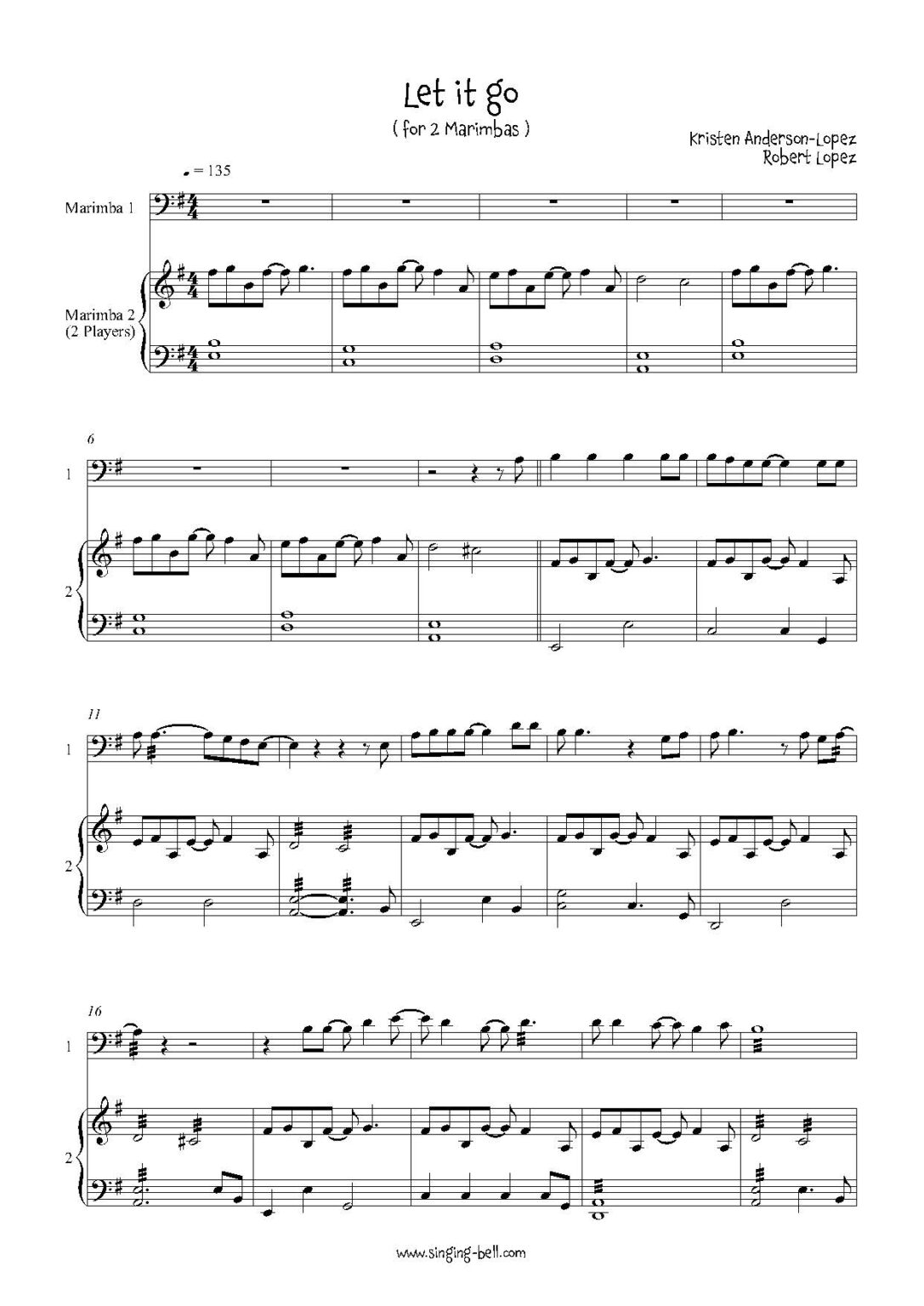 Marimba Sheet Music: 10 Great Marimba Pieces with Free PDF