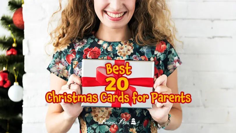 A Well-deserved Celebration : Best 20 Christmas Cards for Parents
