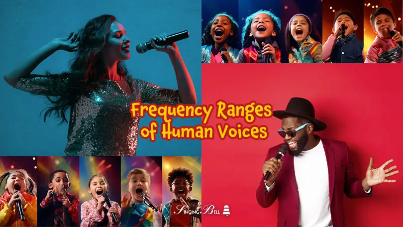 Frequency Ranges of Human Singing and Talking Voices