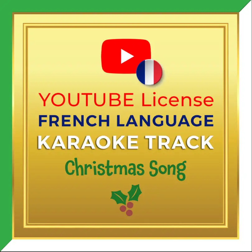 Licences YouTube pour chansons de Noël en français