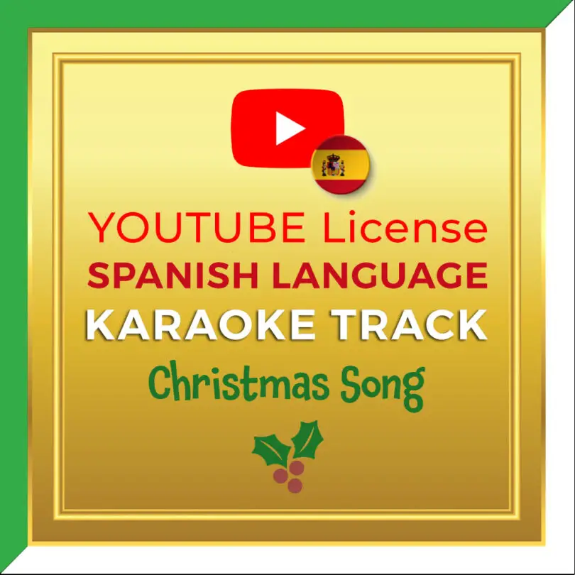 Spanish Christmas Karaoke Song (Instrumental) YouTube License