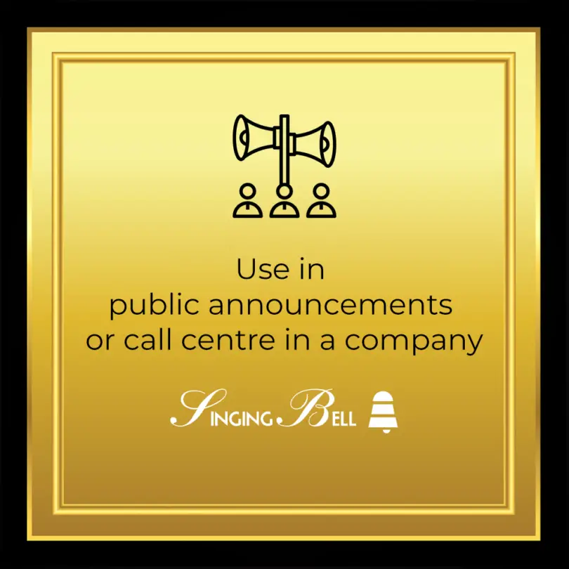 Audio License for public announcements